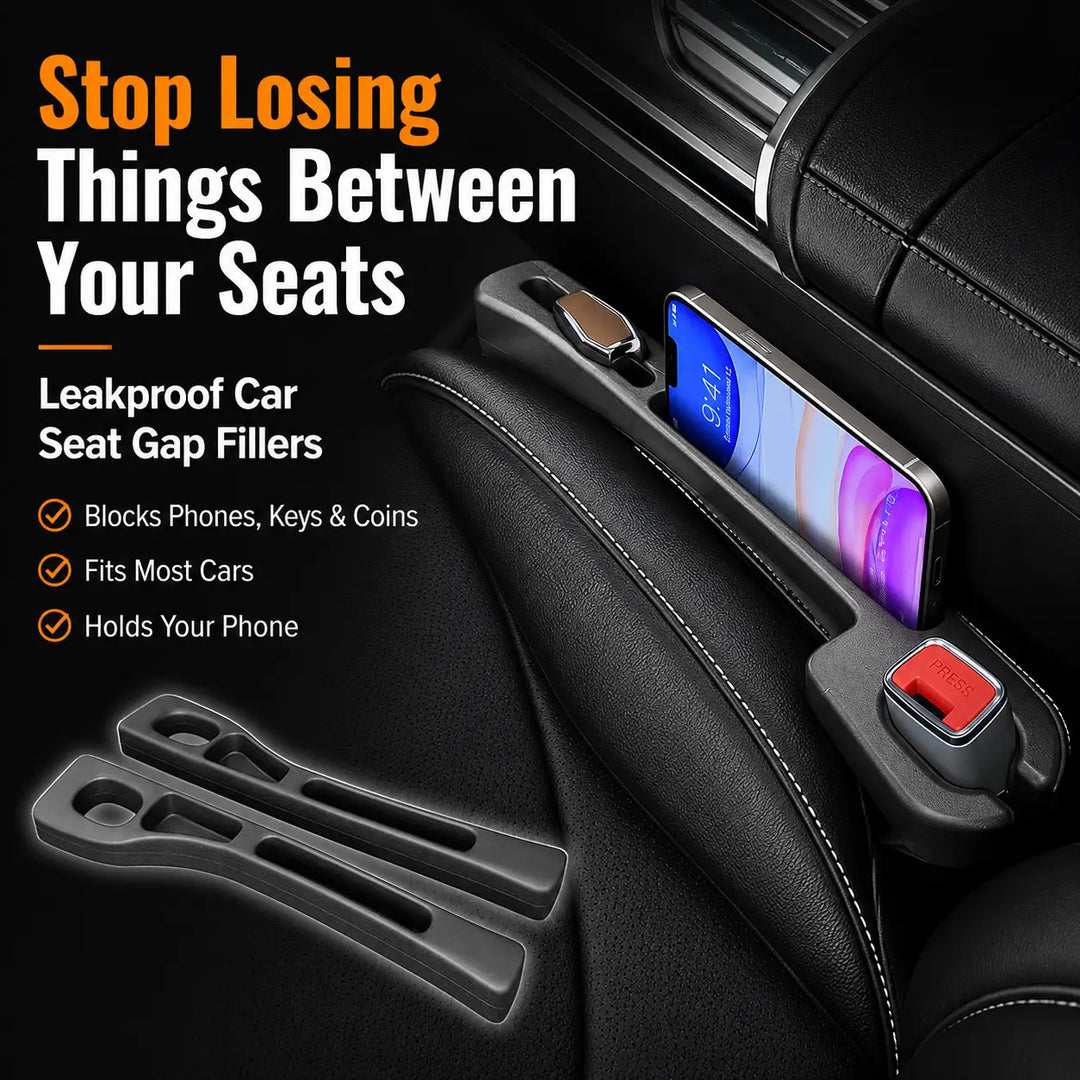 2-Piece Set-Universal Car Seat Gap Filler Strips - DHACTIVE
