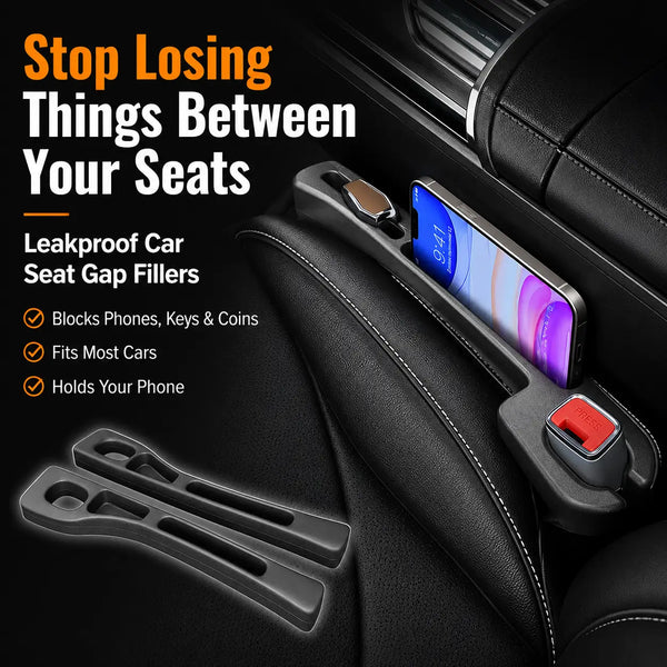 2-Piece Set-Universal Car Seat Gap Filler Strips