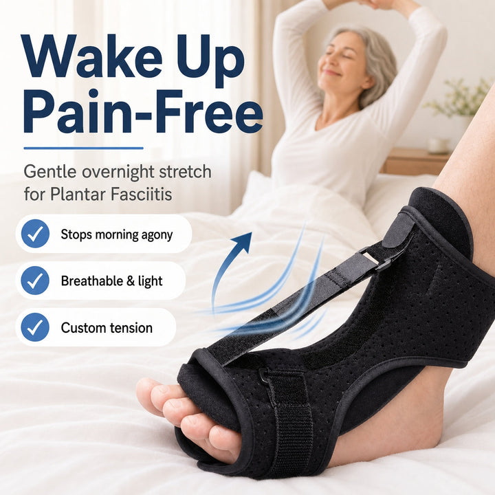 Velloraco Night Splint – Stretch Plantar Fasciitis &amp; Achilles While You Sleep