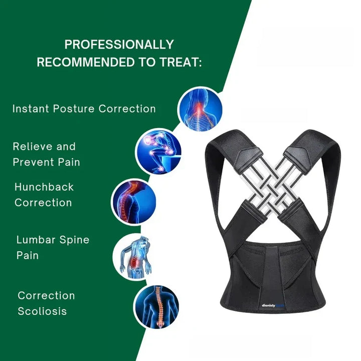 Adjustable Posture Reminder Support Belt