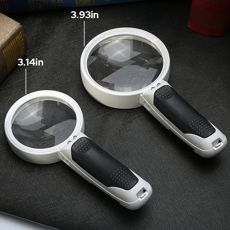 20X optical magnifying glass with LED light - DHactive