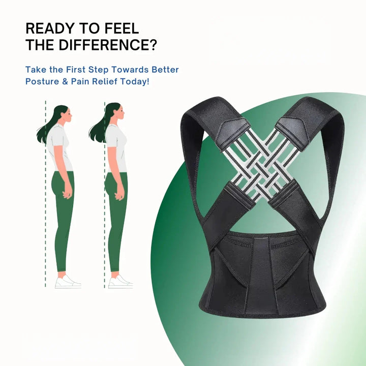 Adjustable Posture Reminder Support Belt