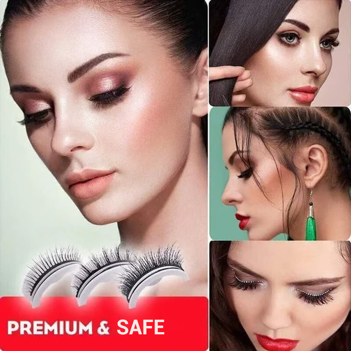🥳2026 BESTSELLERS🥳💞50K+ SOLD!👁️✨Reusable self-adhesive false lashes – no glue needed; just press and go. Natural curl, reusable, and easy to remove. A real beauty essential! 💕🌸