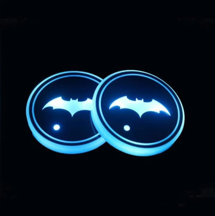 2PCS LED Car Cup Holder Coasters – Auto Sensor for Night Driving Safety - DHACTIVE 7