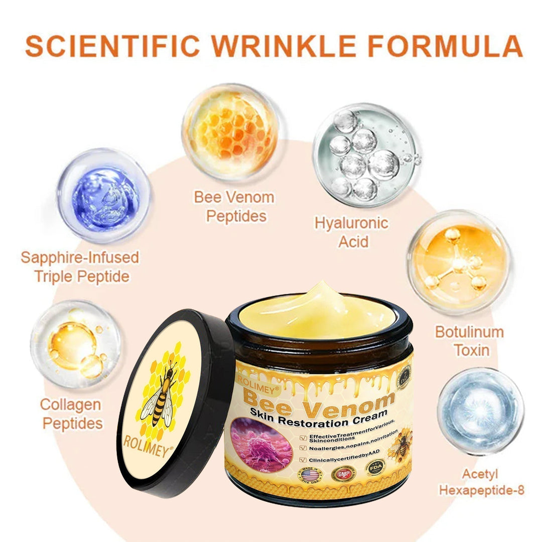 🔥Official Brand Shop丨Bee venom Pro Comprehensive Cream—Tightening for Skin Types