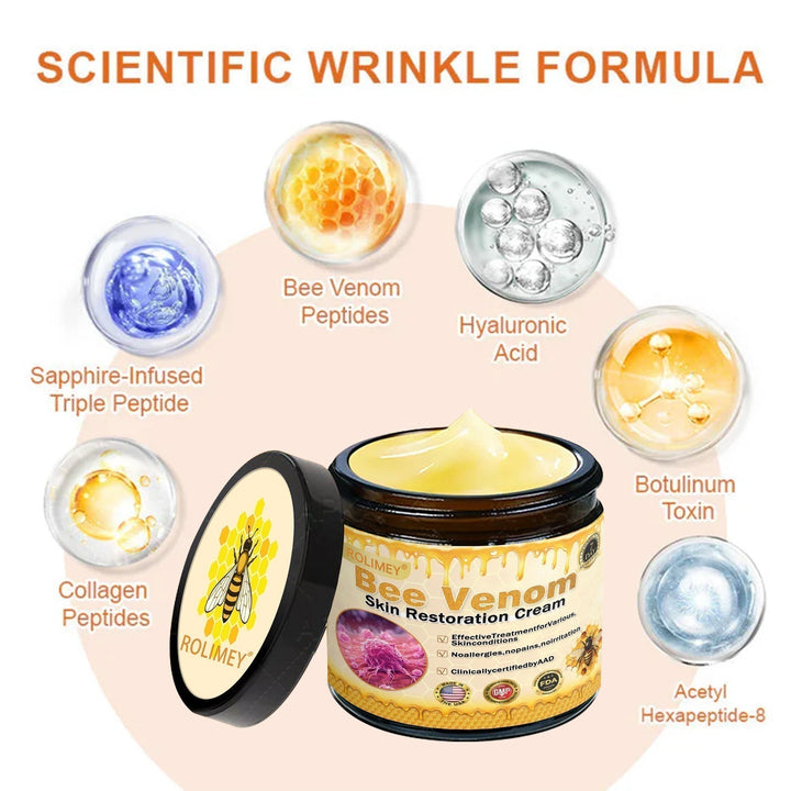 🔥Official Brand Shop丨Bee venom Pro Comprehensive Cream—Tightening for Skin Types
