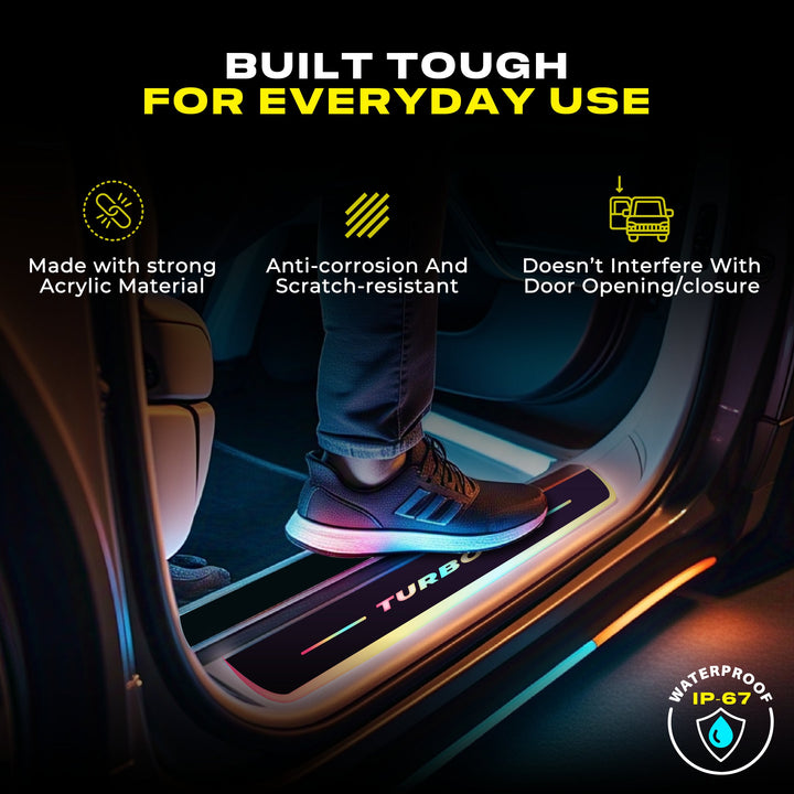 Dynamic Wireless Car Welcome Pedal Lights (Magnetic Smart Sensor) - DHACTIVE 4