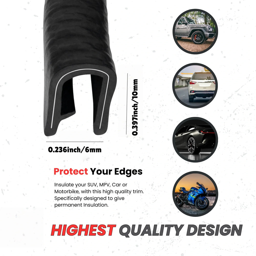 Car Door Edge Guards – Anti-Collision No-Glue Protection - DHACTIVE 2