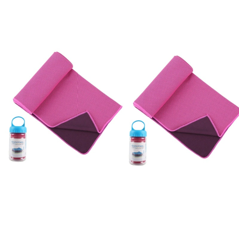 2-Pack Cooling Towels – Hyper-Evaporative Microfiber for Hot Days - DHACTIVE 8