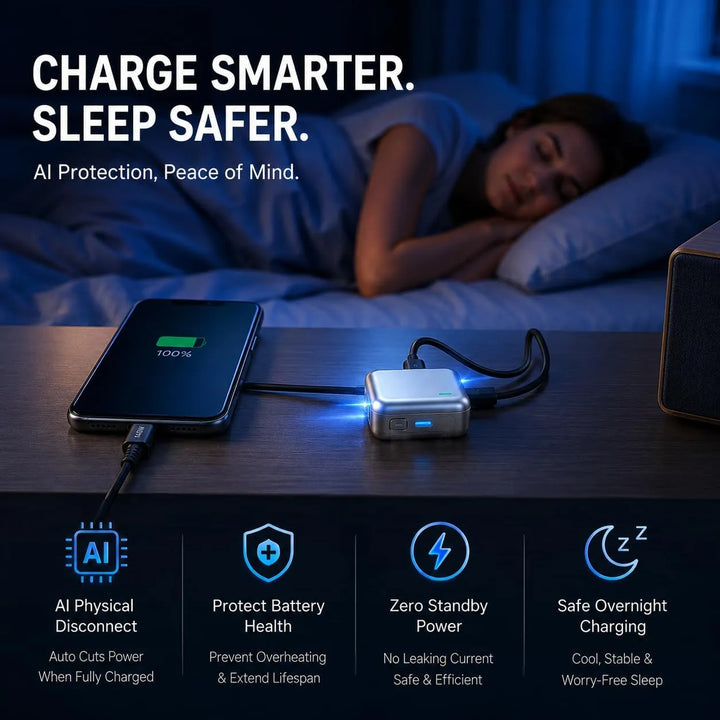 Type-C to Type-C Auto Stop Charger Adapter for Phones &amp; Gadgets - DHACTIVE 2