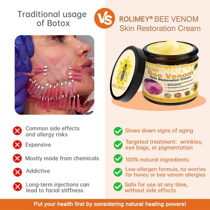🔥Official Brand Shop丨Bee venom Pro Comprehensive Cream—Tightening for Skin Types