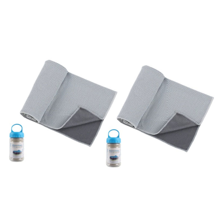 2-Pack Cooling Towels – Hyper-Evaporative Microfiber for Hot Days - DHACTIVE 9