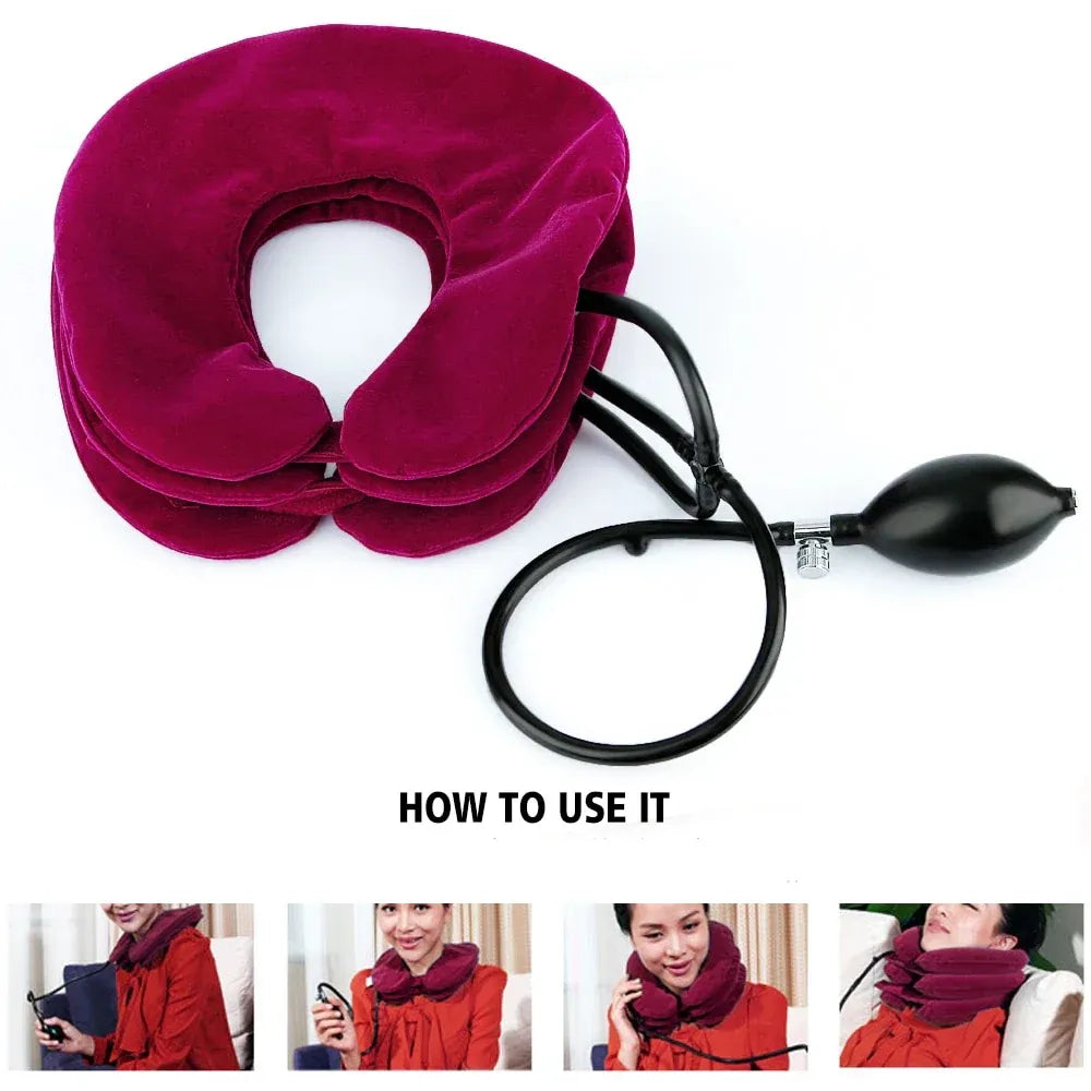 Contoured Neck Support Pillow - DHACTIVE 2
