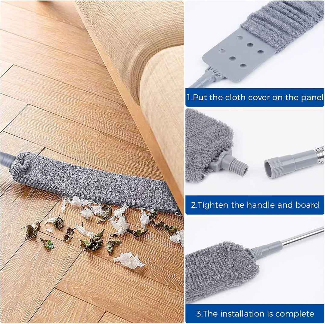 Ultra-Slim Gap Duster | Extendable Under-Appliance Wand