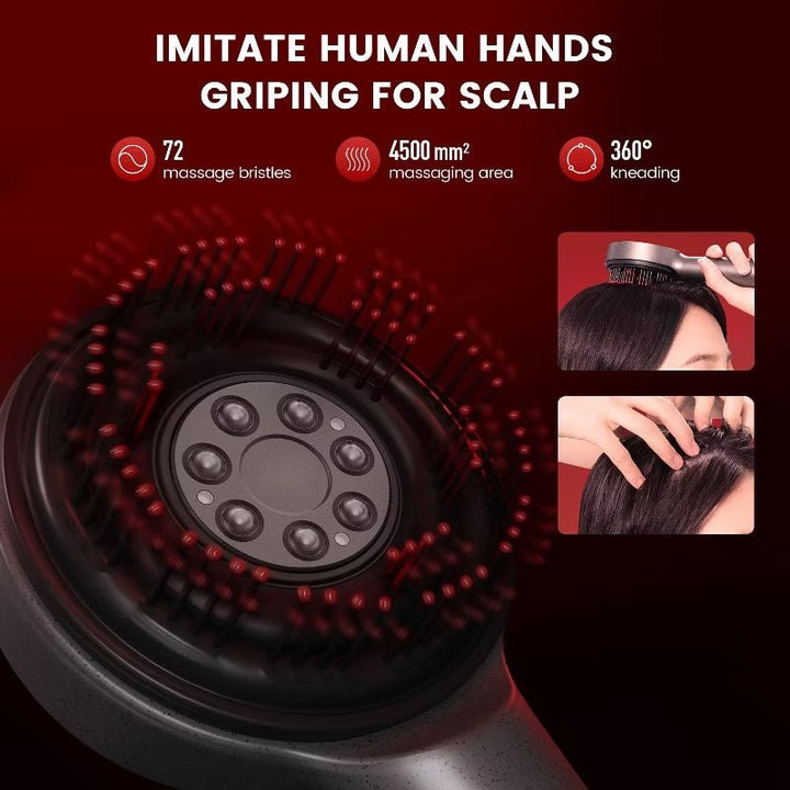 3-in-1 Red Light Scalp Massager &amp; Oil Applicator - DHACTIVE 6