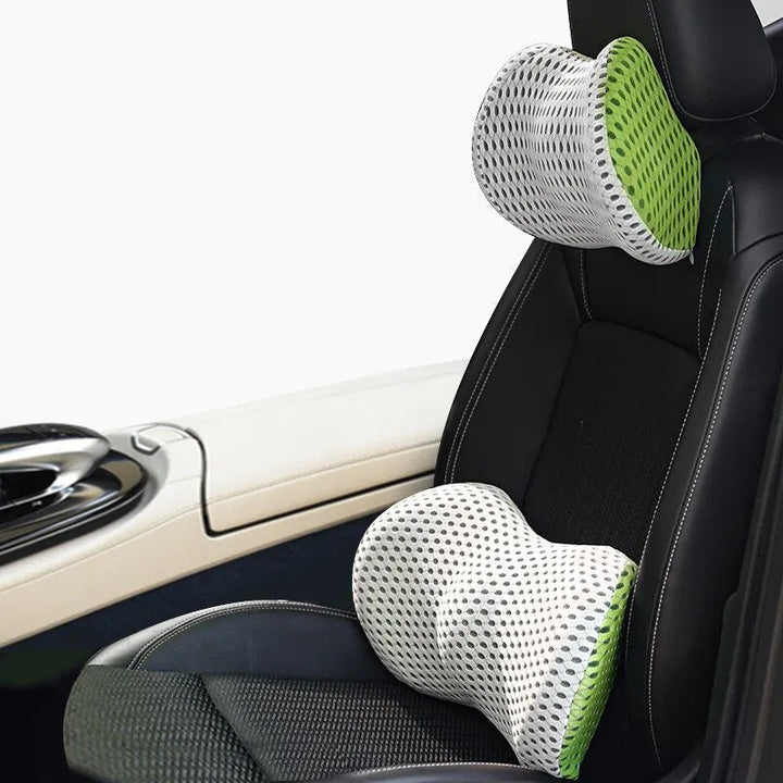 Premium Lumbar Support Cushion – Ergonomic Memory Foam Back Support for Office, Car &amp; Home - DHACTIVE 14