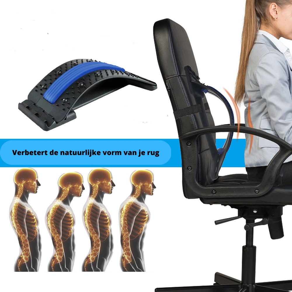 Ergonomic Back Massage Stretch Board - DHACTIVE 6