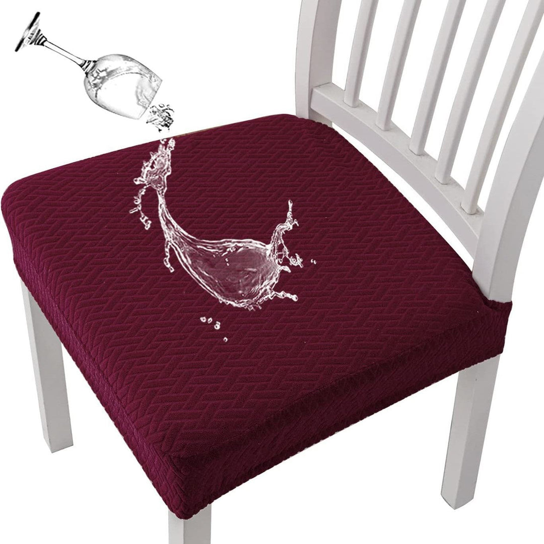 Waterproof Jacquard Chair Covers - Spill-Proof &amp; Easy to Wash - DHACTIVE 10