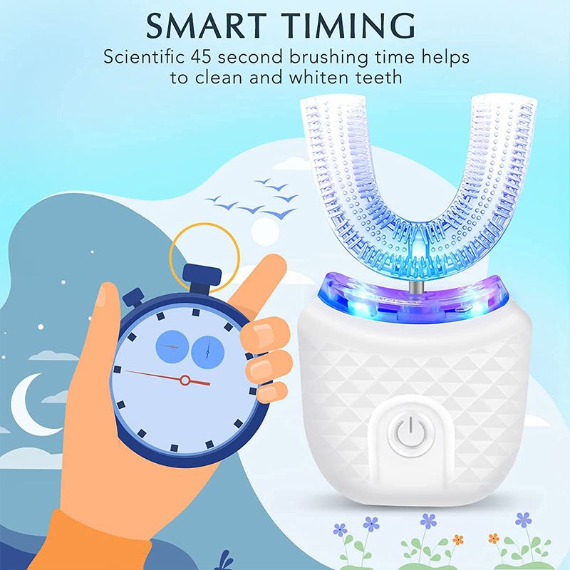 360-Degree Hands-Free Electric Toothbrush Kit - DHACTIVE