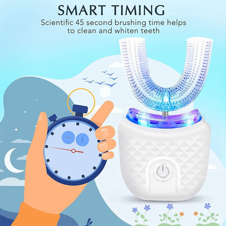 360-Degree Hands-Free Electric Toothbrush Kit - DHACTIVE
