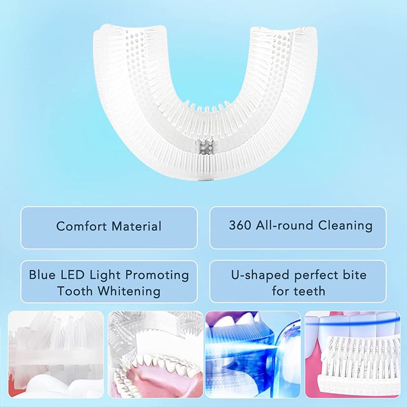 360-Degree Hands-Free Electric Toothbrush Kit - DHACTIVE 4