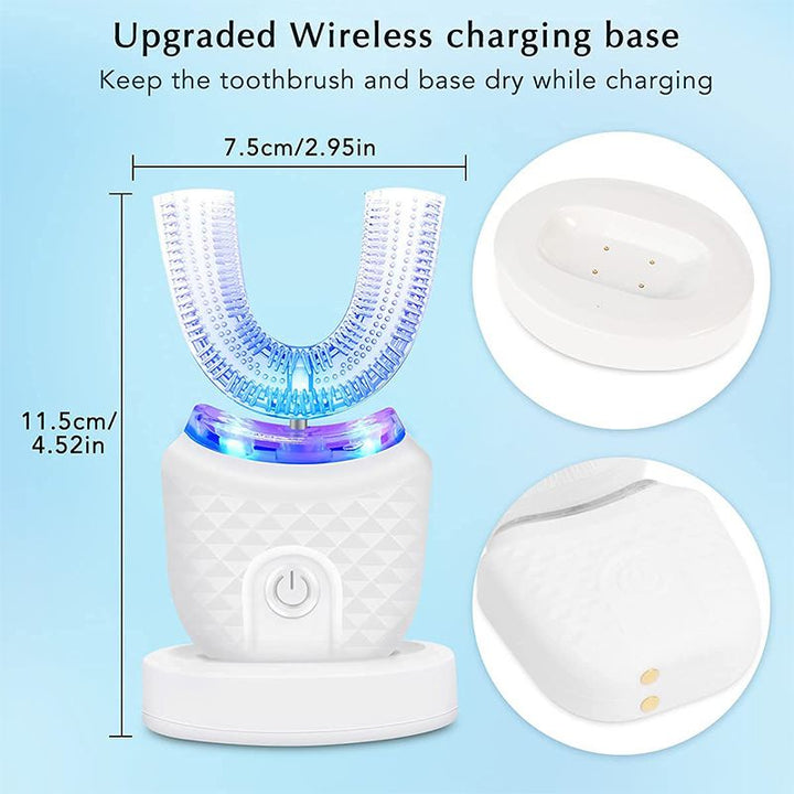360° Hands - Free Electric Toothbrush &amp; Whitening Kit - Velloraco
