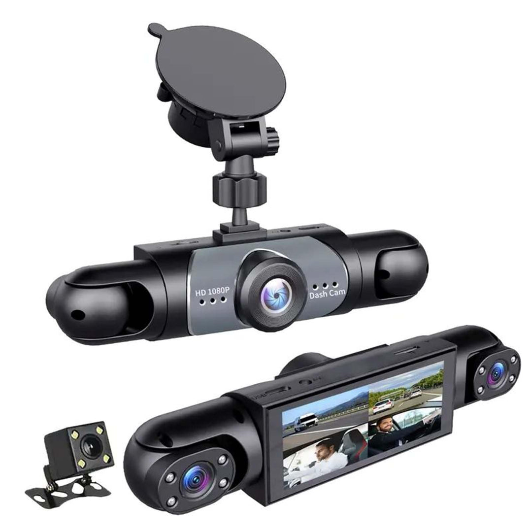 360° Quad-Vision Dashcam: Total Protection, No More Blind Spots - DHACTIVE 3