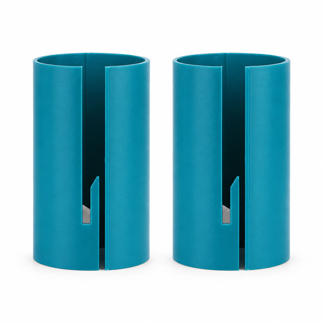 2 Pieces-Slide-On Wrapping Paper Cutter – No Scissors, Straight Cuts