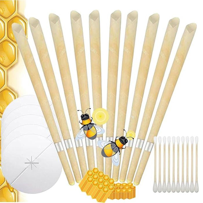 Flared Beeswax Ear Candles - DHACTIVE 3