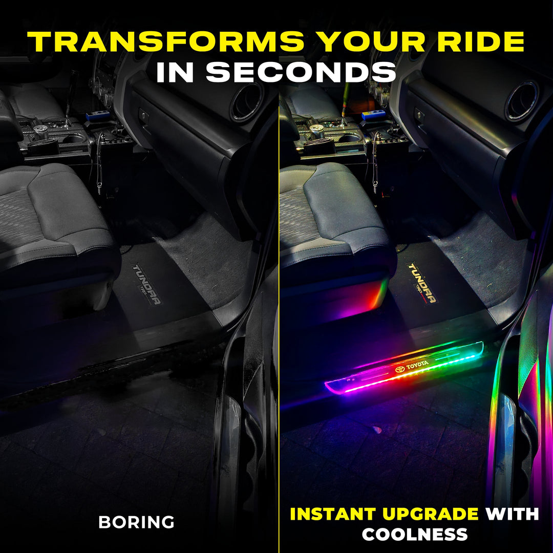 Dynamic Wireless Car Welcome Pedal Lights (Magnetic Smart Sensor) - DHACTIVE 3