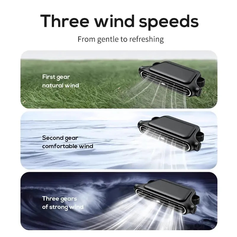 Universal Car Seat Cooling Fan with 3 Adjustable Speeds - DHACTIVE 3