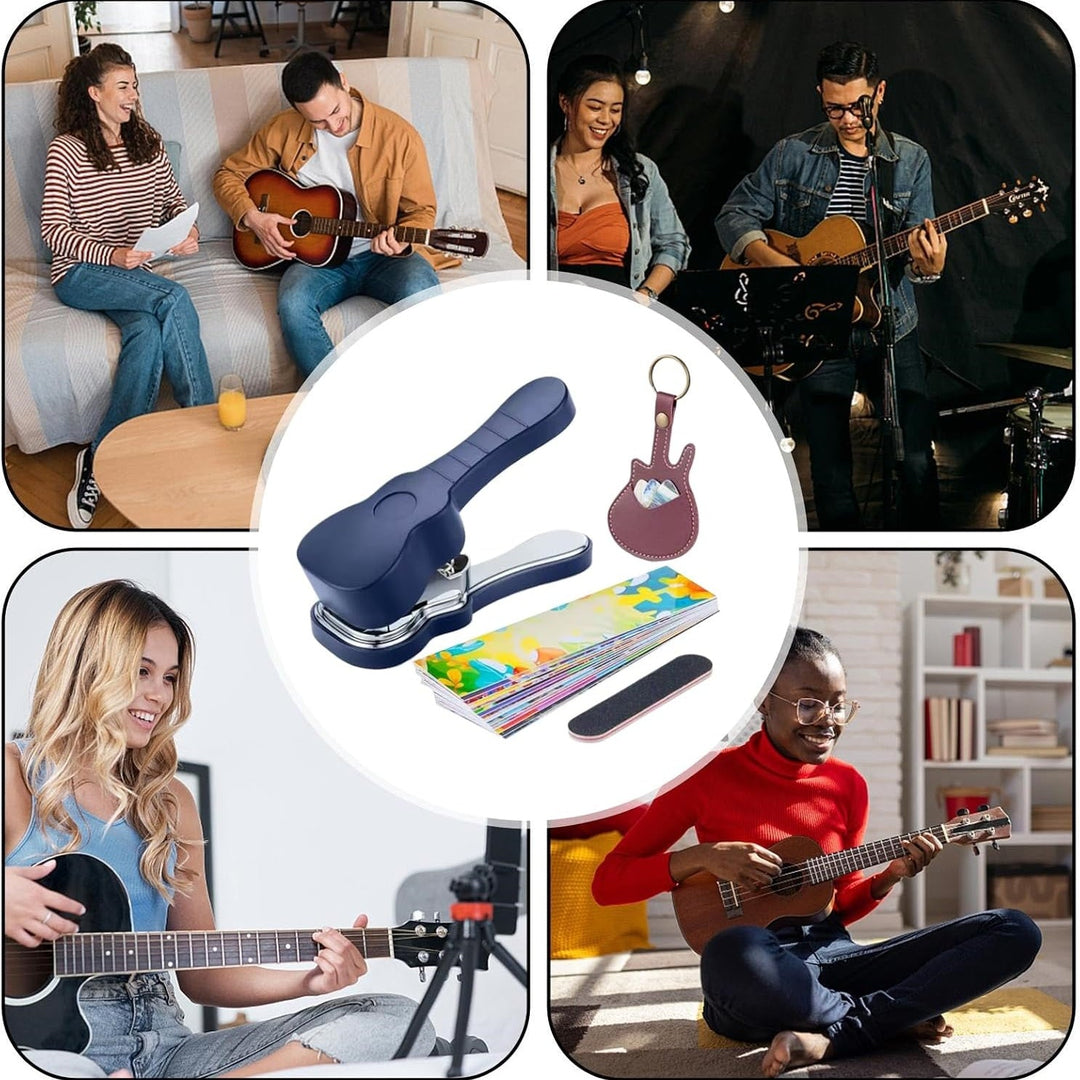 Guitar Pick Punch – Precision DIY Tool for Custom Guitar Picks from Old Cards - DHACTIVE 3
