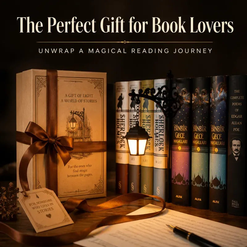 Cozy Bookshelf Lantern Lighting – Miniature Library Table Lamp &amp; Birthday Gift for Book Lovers
