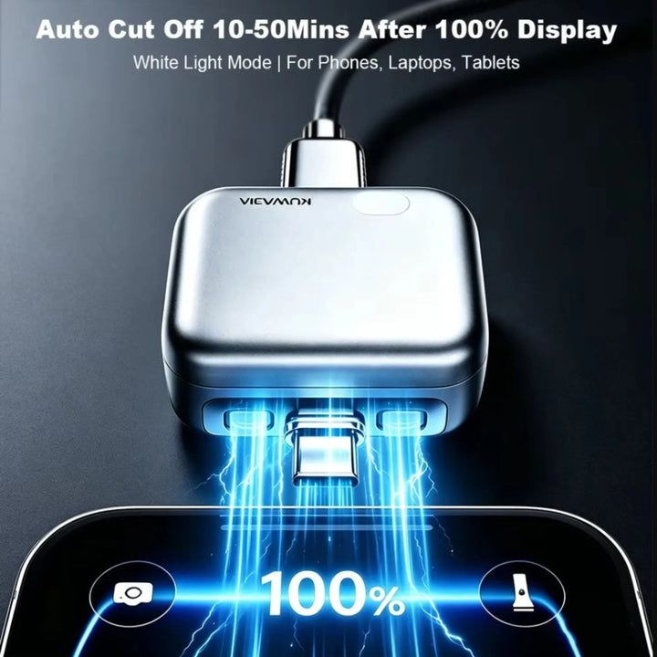 Type-C to Type-C Auto Stop Charger Adapter for Phones &amp; Gadgets - DHACTIVE 3