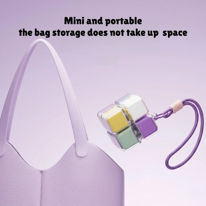 Magnetic Pill Cube Portable – Clever Travel Storage - DHACTIVE 3