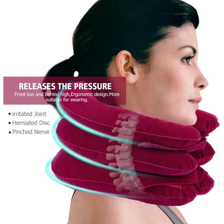 Contoured Neck Support Pillow - DHACTIVE 3