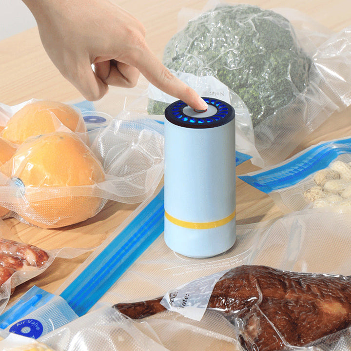 Vacuum Sealer + Zipper Bags - DHACTIVE 5