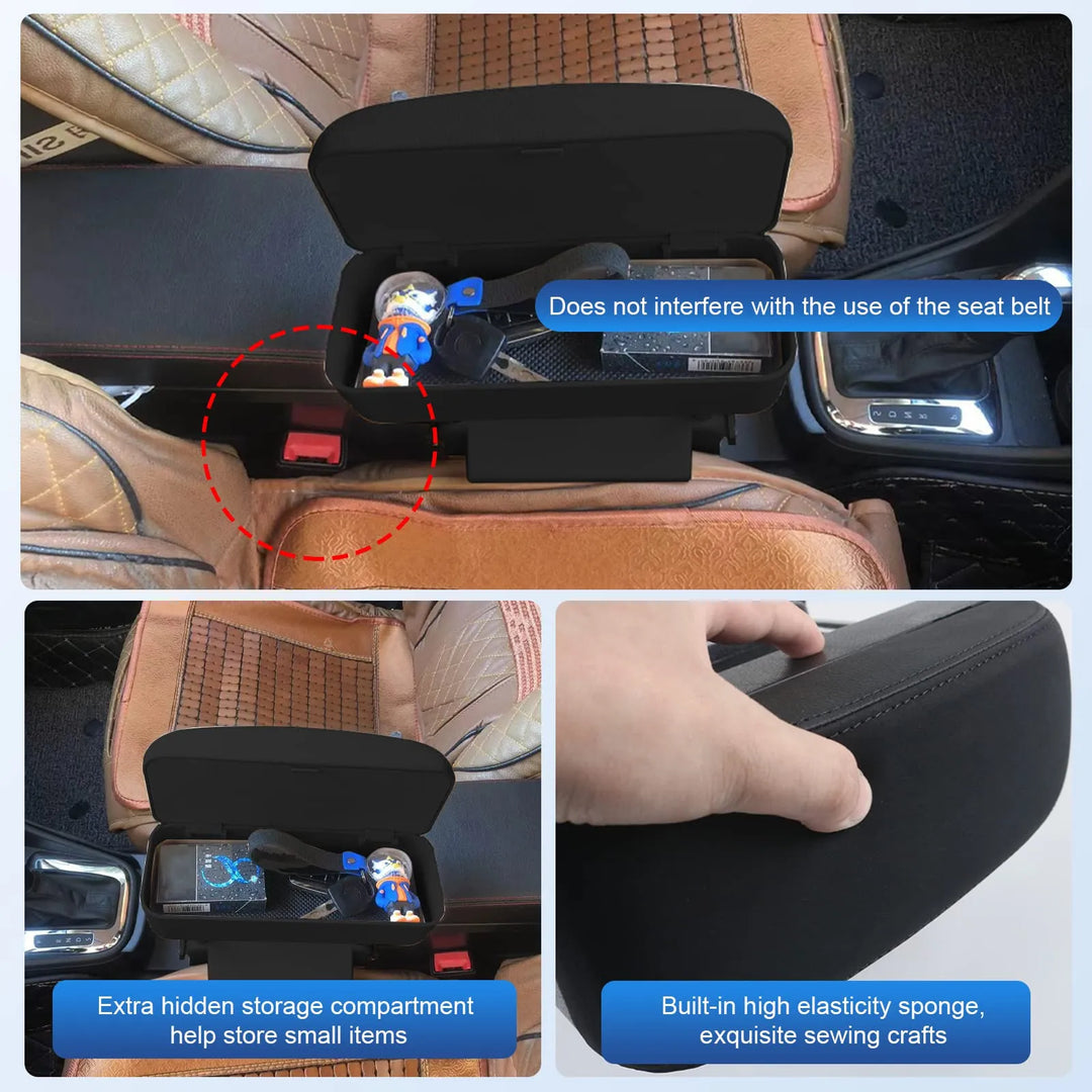 Car Armrest Extender with Wireless Charging – Adjustable Elbow Support - DHACTIVE 3