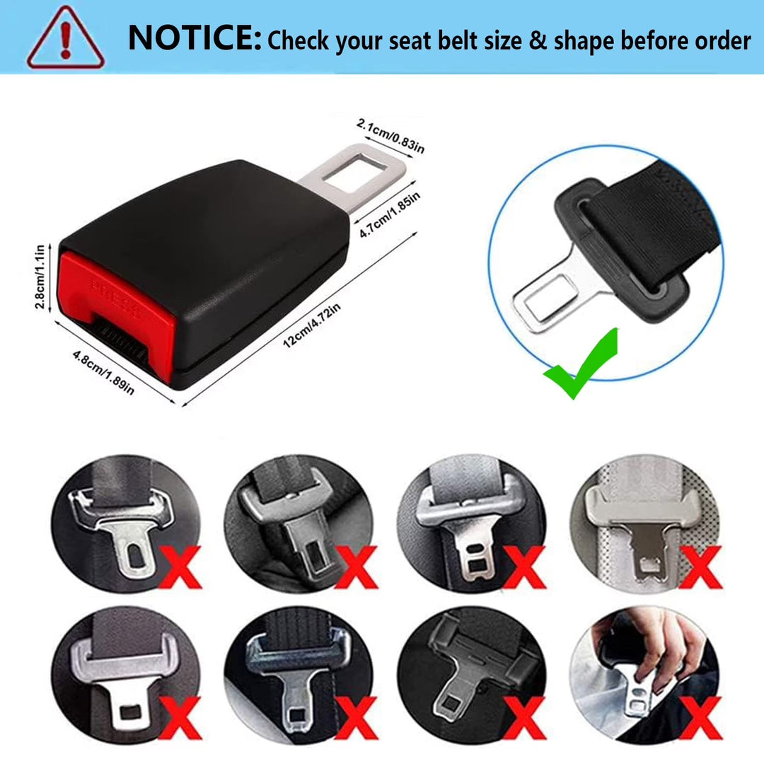 Easy-Click Car Seat Belt Extender (2-Pack) - DHACTIVE 6