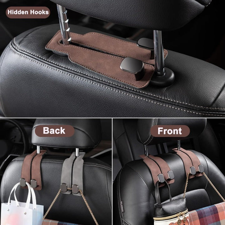 2-Pack Car Seat Back Hangers – Easy-Reach Storage to Stop Back-Straining - DHACTIVE 2