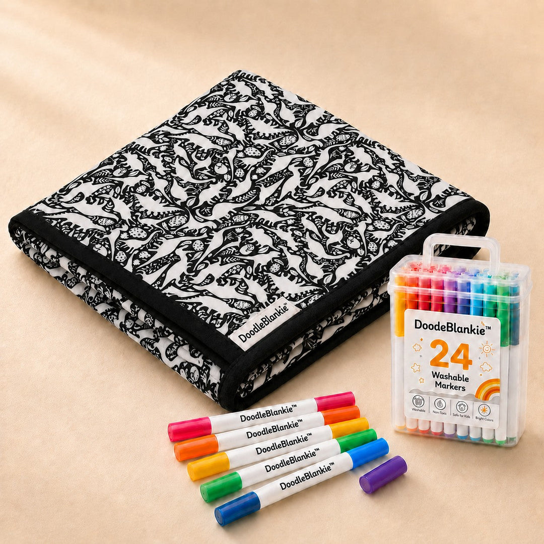 Reusable Color-In Blanket – Cozy Creative Activity for All Ages