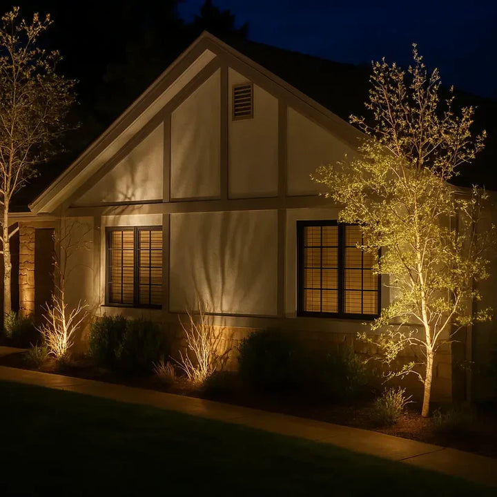 Solar Powered Outdoor Spotlights – Automatic Dusk to Dawn Yard Lights - DHACTIVE 3