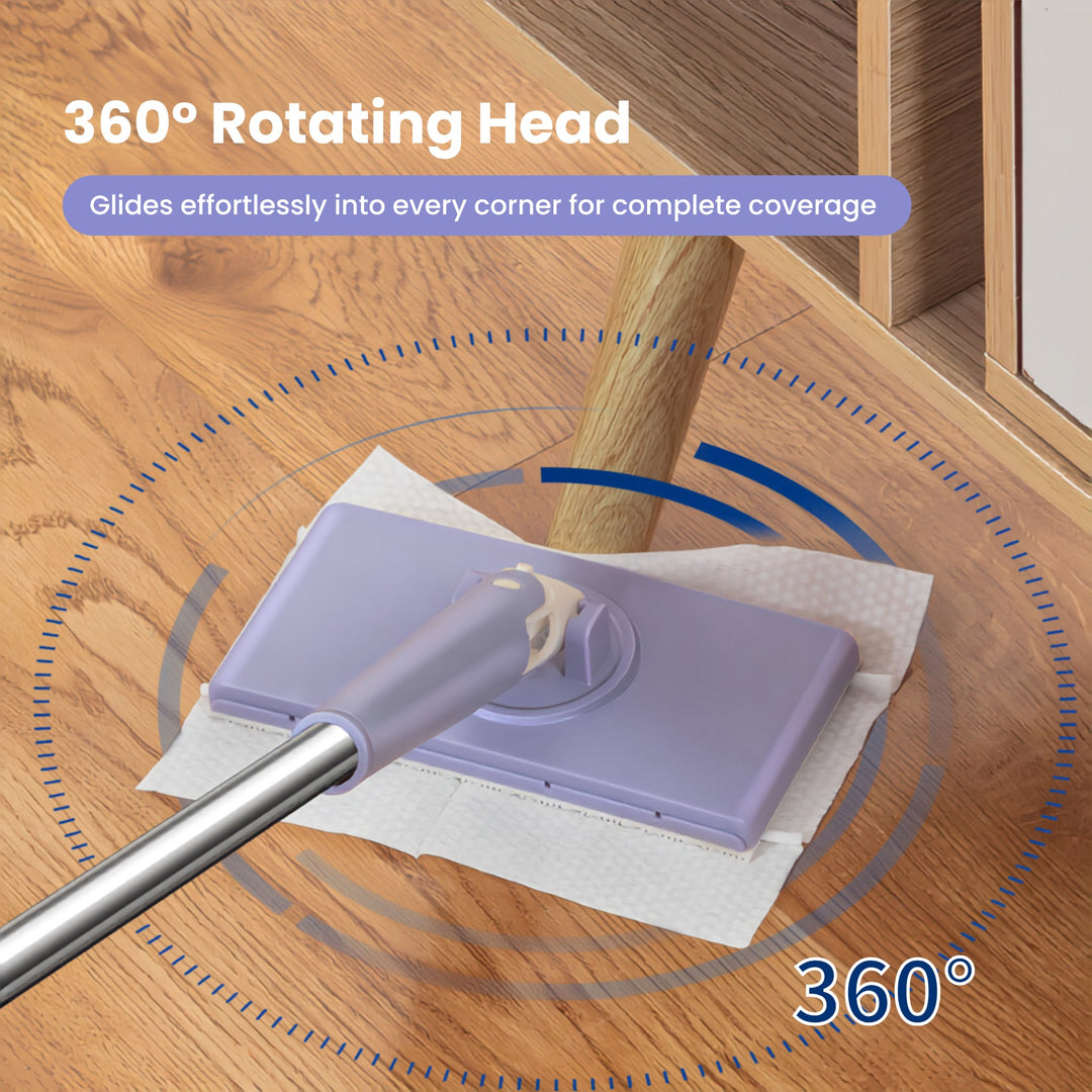 Mini Mop for Tight Spaces – Hands-Free Cloth Cleaning Tool