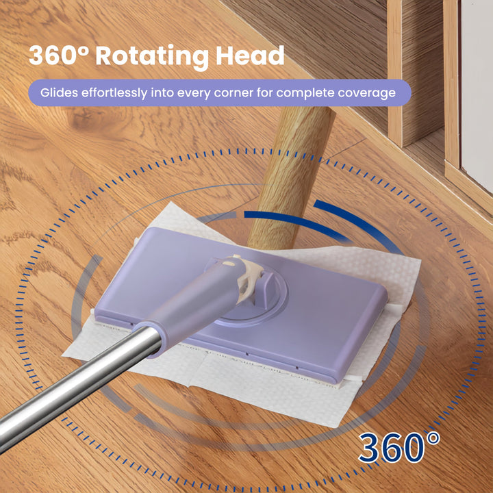 Mini Mop for Tight Spaces – Hands-Free Cloth Cleaning Tool