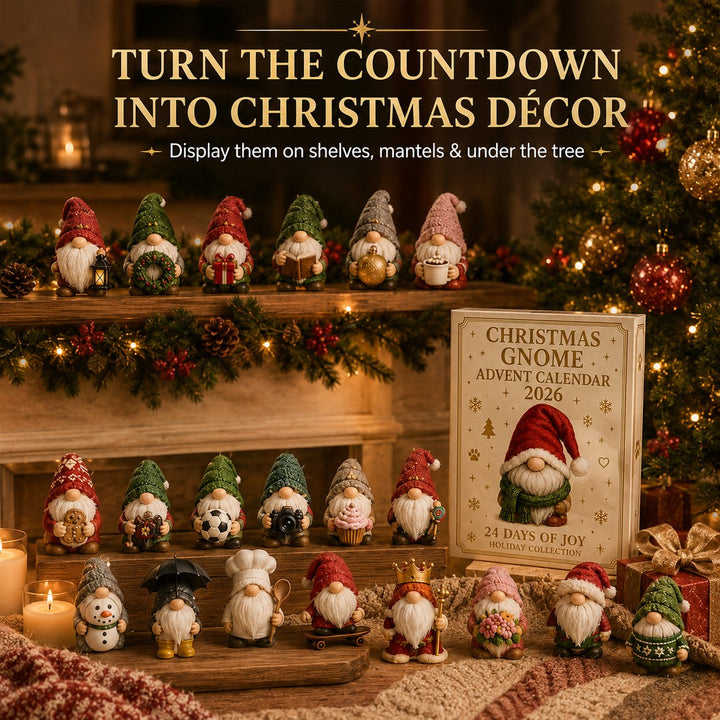 🧙 2026 Velloraco Gnome Christmas Advent Calendar — 24 Days of Whimsical Holiday Surprises 🎁✨