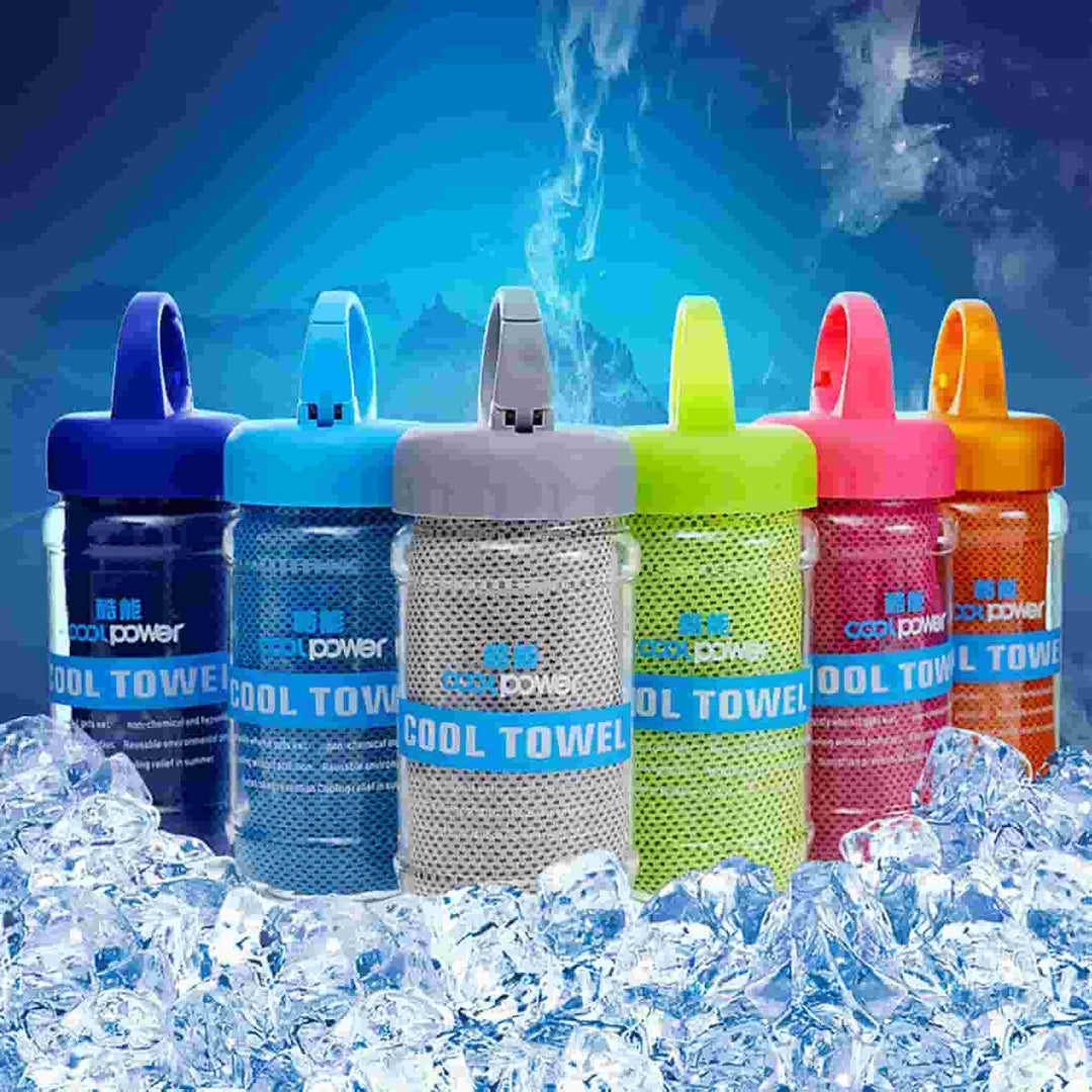 2-Pack Cooling Towels – Hyper-Evaporative Microfiber for Hot Days - DHACTIVE 3