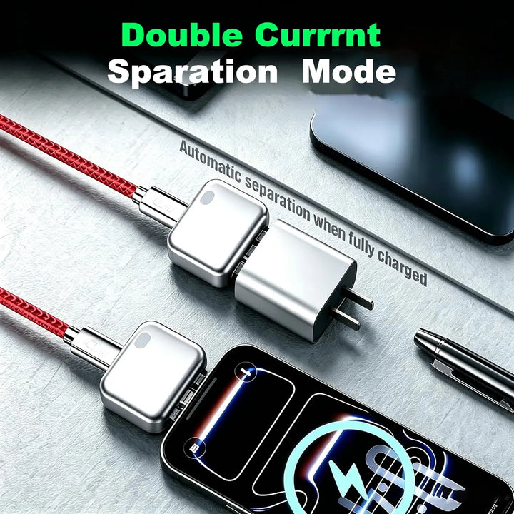 Type-C to Type-C Auto Stop Charger Adapter for Phones &amp; Gadgets