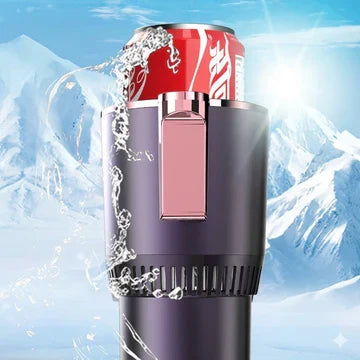 2-in-1 Smart Car Cup Warmer &amp; Cooler Base for Commuters