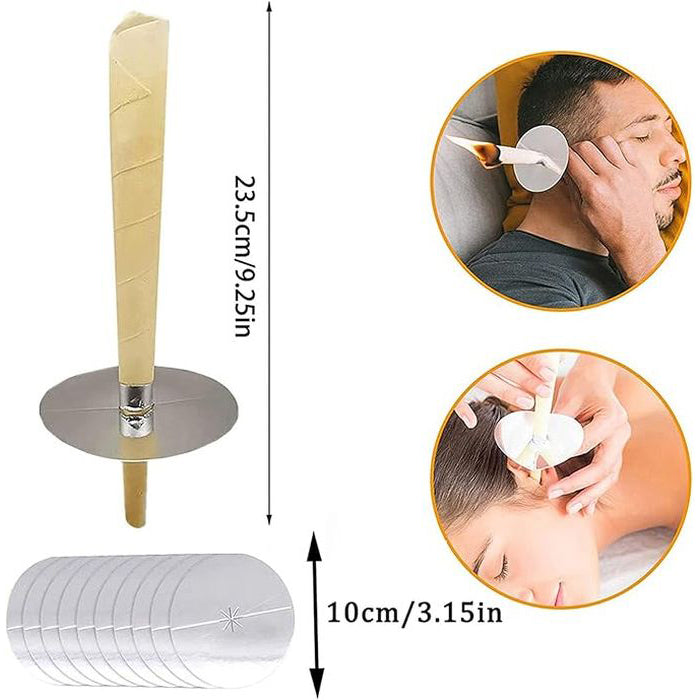 Flared Beeswax Ear Candles - DHACTIVE 5