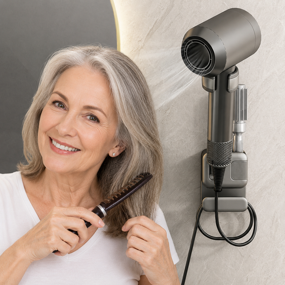 Precision Foldable Hands-Free Dryer Cradle – Relax Your Arms - DHACTIVE